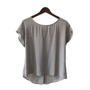 Max Studio Back Button Down Blouse Size S Women